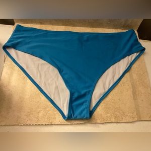 Teal Blue Swim Bottom